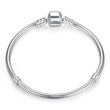Sterling Silver 925 Snake Chain Bracelet for Women